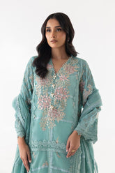 Stitched Exclusive Shirt + Bottom + Dupatta